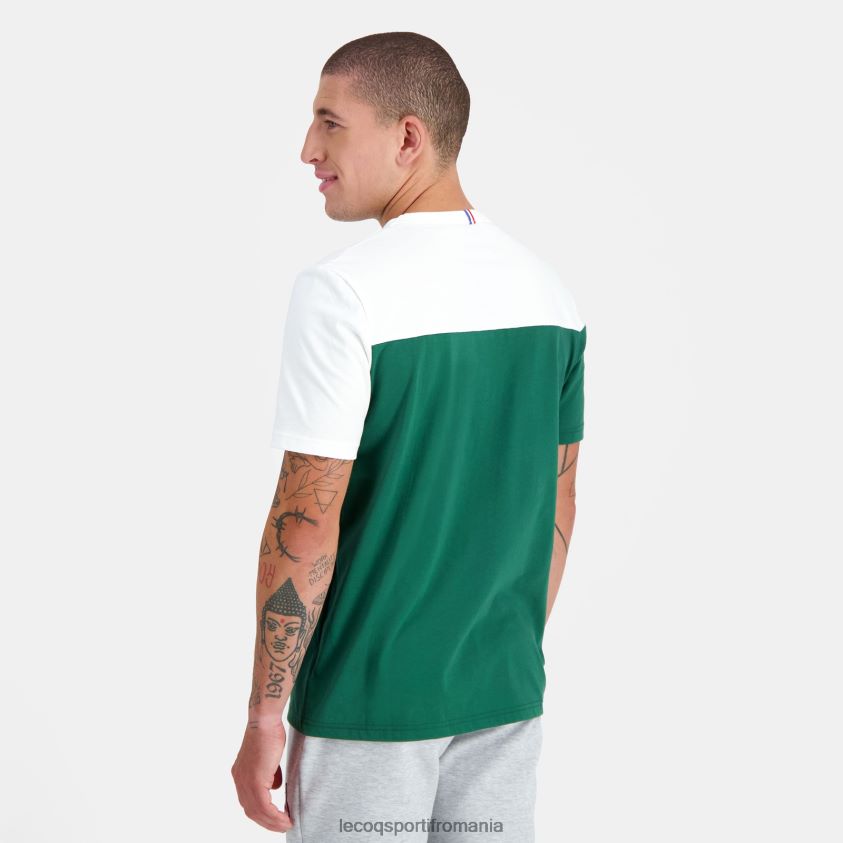 bărbați tricou verde 4L4FJF447 Le Coq Sportif îmbrăcăminte
