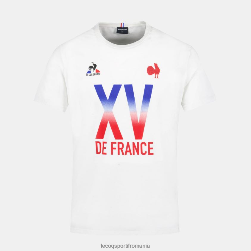 bărbați tricou - xv de france alb 4L4FJF157 Le Coq Sportif îmbrăcăminte