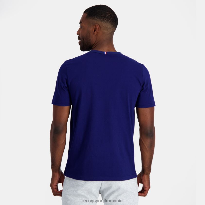 bărbați tricou - xv de france blue 4L4FJF141 Le Coq Sportif îmbrăcăminte
