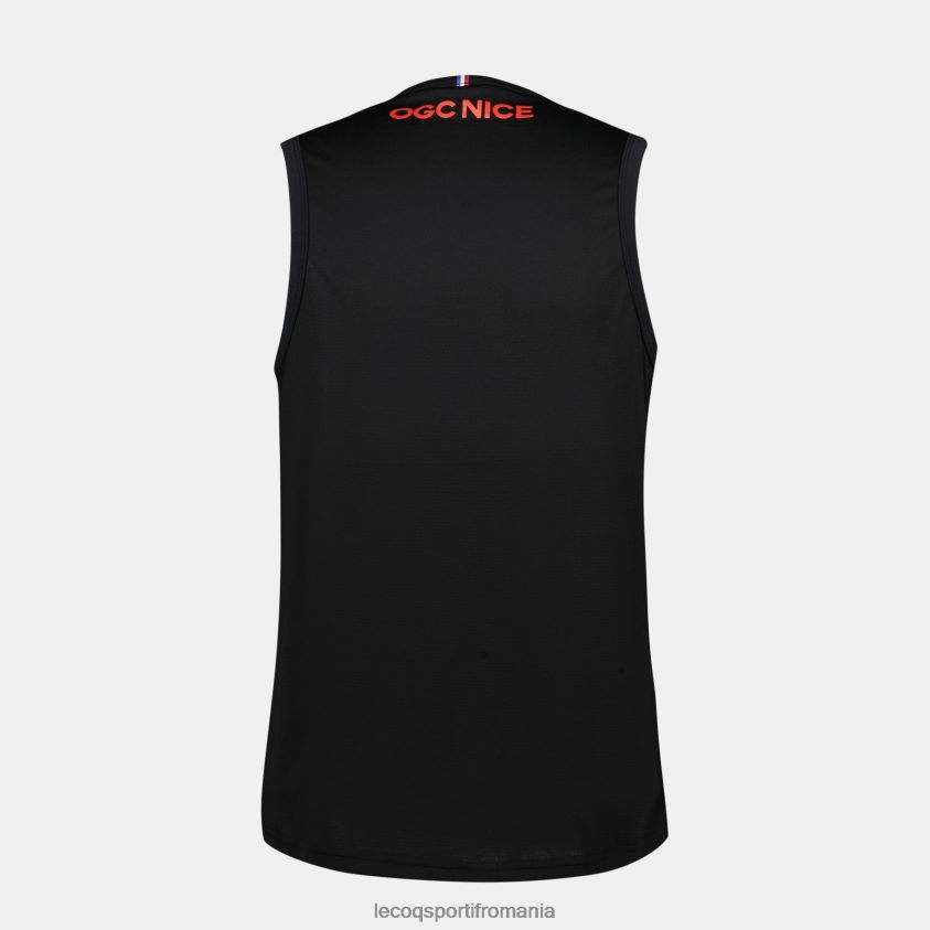 bărbați vesta top negru 4L4FJF207 Le Coq Sportif îmbrăcăminte