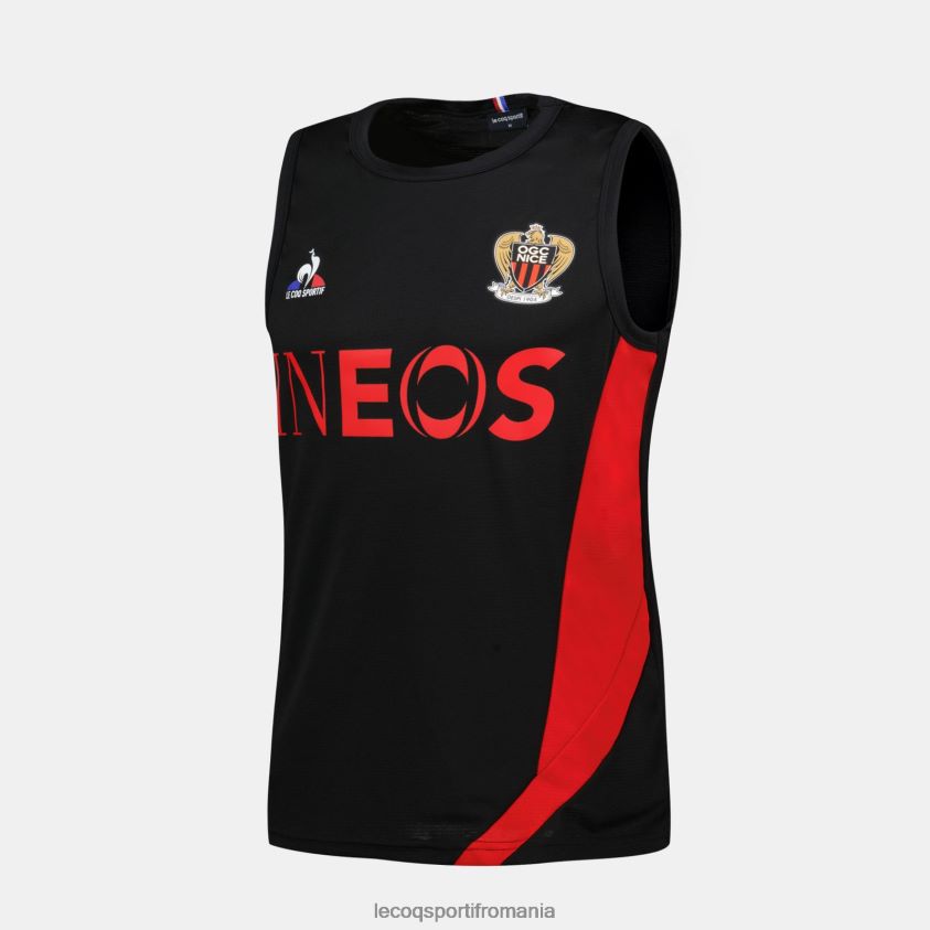 bărbați vesta top negru 4L4FJF207 Le Coq Sportif îmbrăcăminte