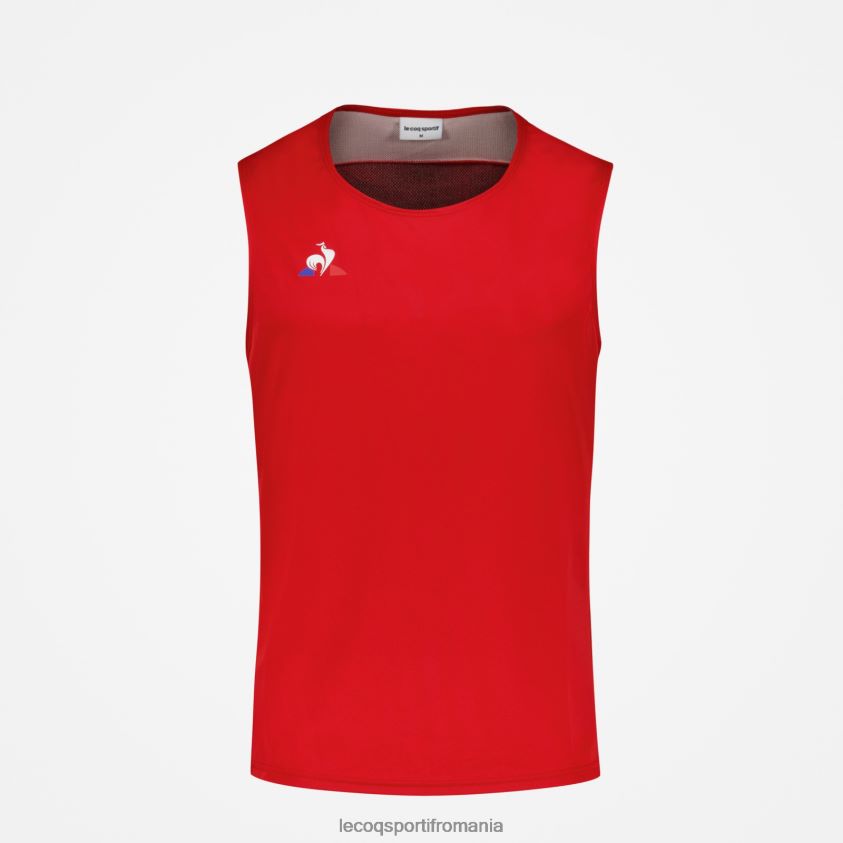 bărbați vesta top rosu 4L4FJF196 Le Coq Sportif îmbrăcăminte