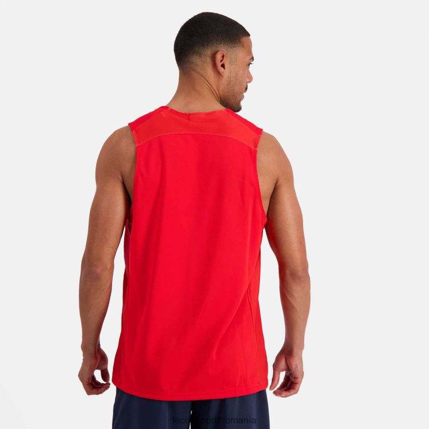 bărbați vesta top rosu 4L4FJF196 Le Coq Sportif îmbrăcăminte