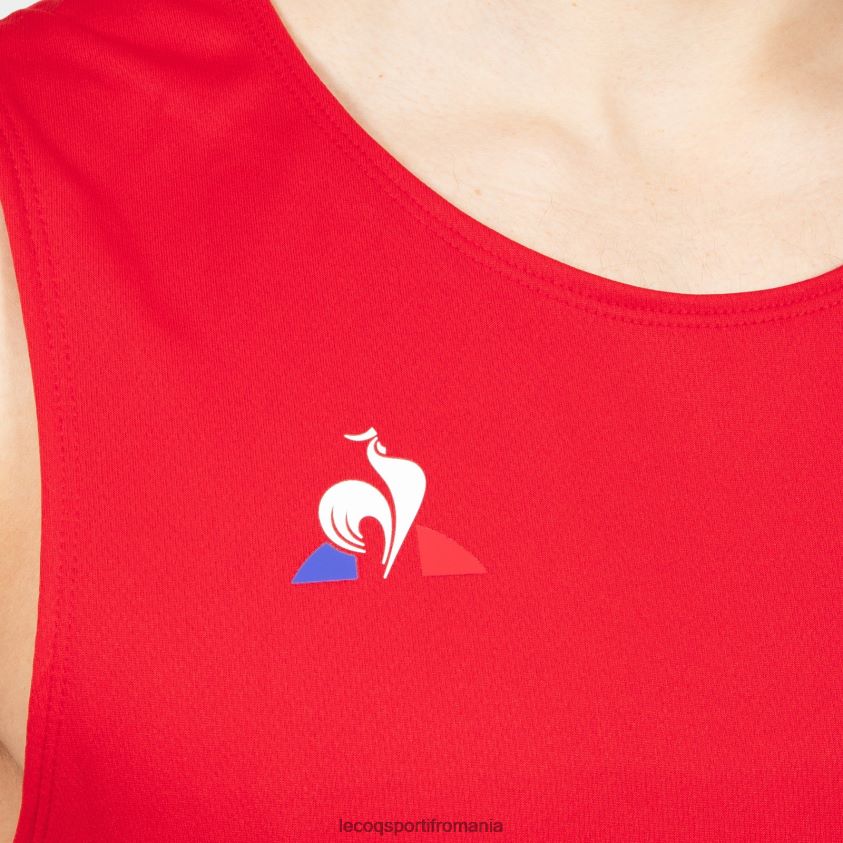 bărbați vesta top rosu 4L4FJF196 Le Coq Sportif îmbrăcăminte