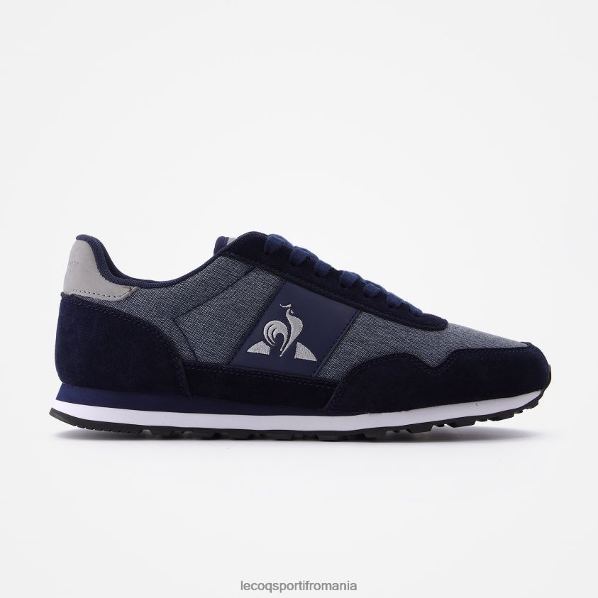 bărbați pantof astra clasic albastru 4L4FJF554 Le Coq Sportif pantofi