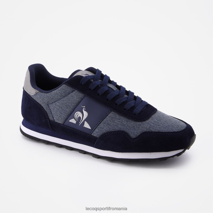 bărbați pantof astra clasic albastru 4L4FJF554 Le Coq Sportif pantofi