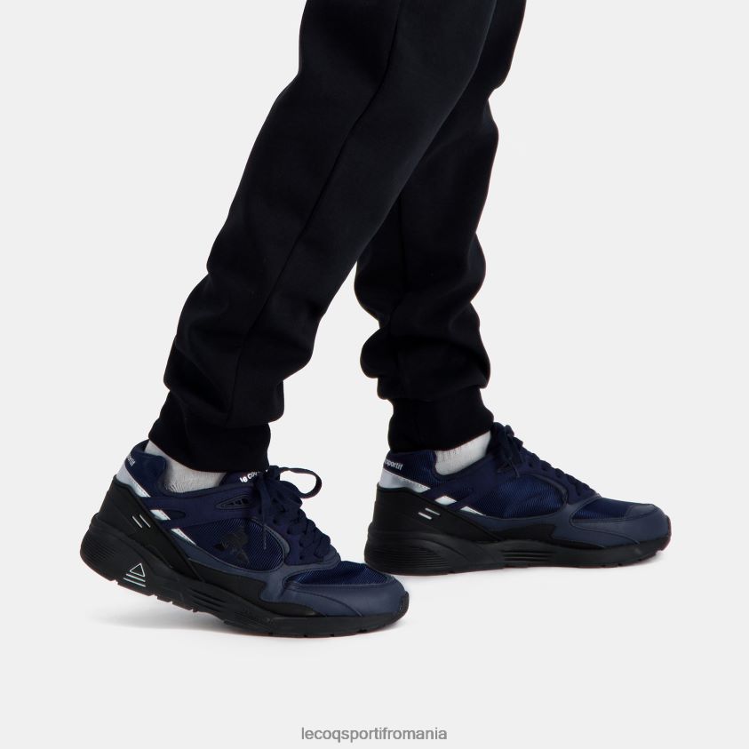 bărbați pantof lcs r1100 negru talpa albastra 4L4FJF542 Le Coq Sportif pantofi