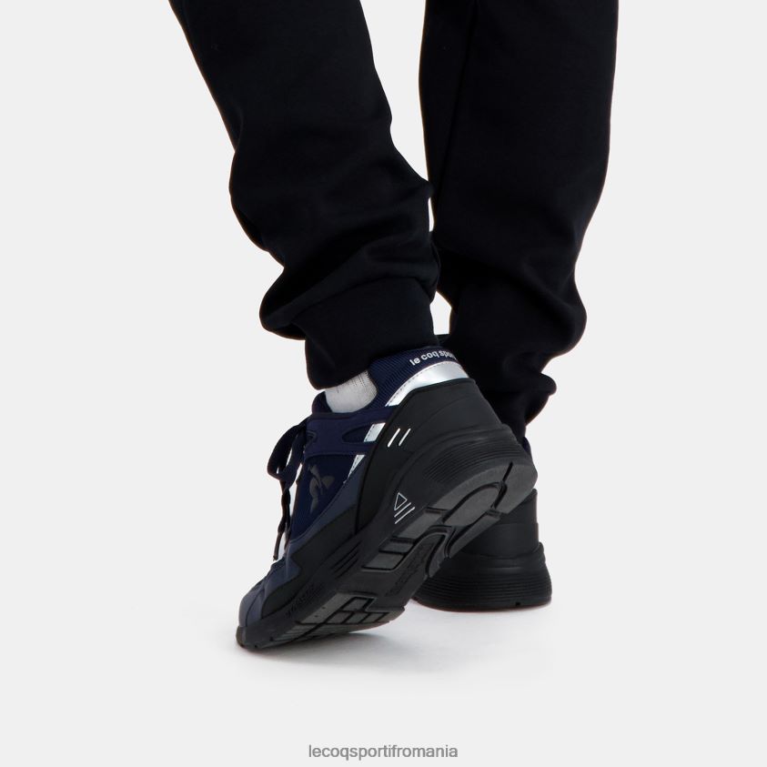 bărbați pantof lcs r1100 negru talpa albastra 4L4FJF542 Le Coq Sportif pantofi