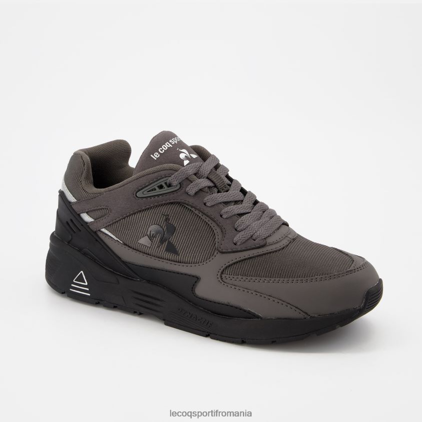 bărbați pantof lcs r1100 negru talpa gri 4L4FJF543 Le Coq Sportif pantofi