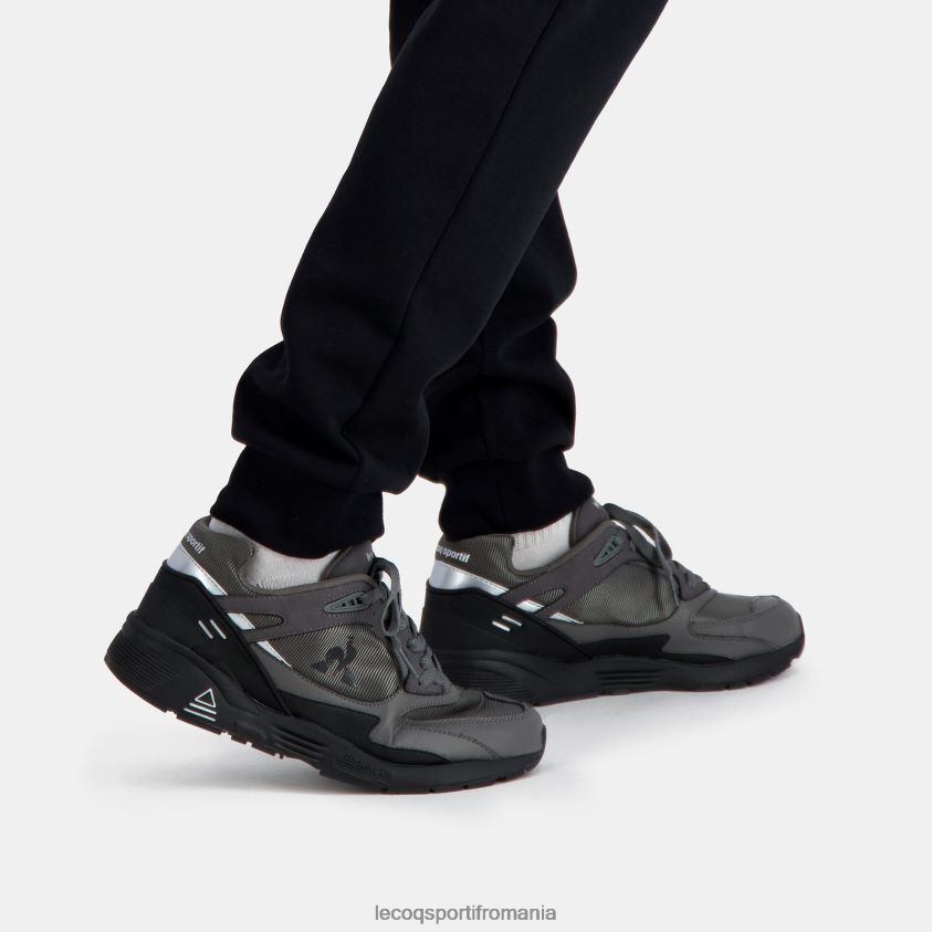 bărbați pantof lcs r1100 negru talpa gri 4L4FJF543 Le Coq Sportif pantofi