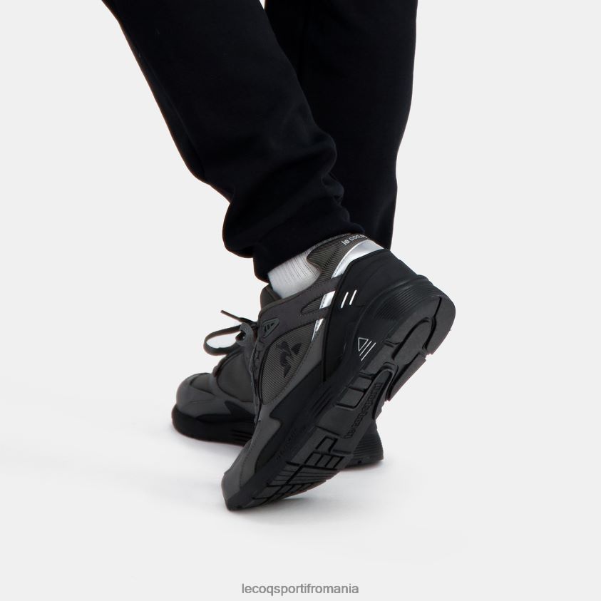 bărbați pantof lcs r1100 negru talpa gri 4L4FJF543 Le Coq Sportif pantofi