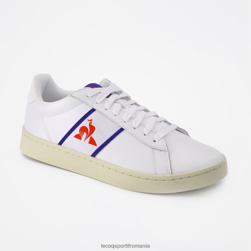 bărbați pantof clasic moale tricolor alb 4L4FJF550 Le Coq Sportif pantofi