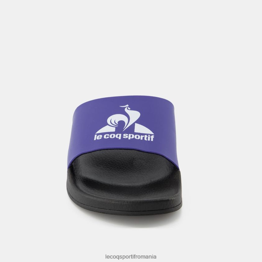 bărbați diapozitive fabricate în Franța negru 4L4FJF250 Le Coq Sportif pantofi