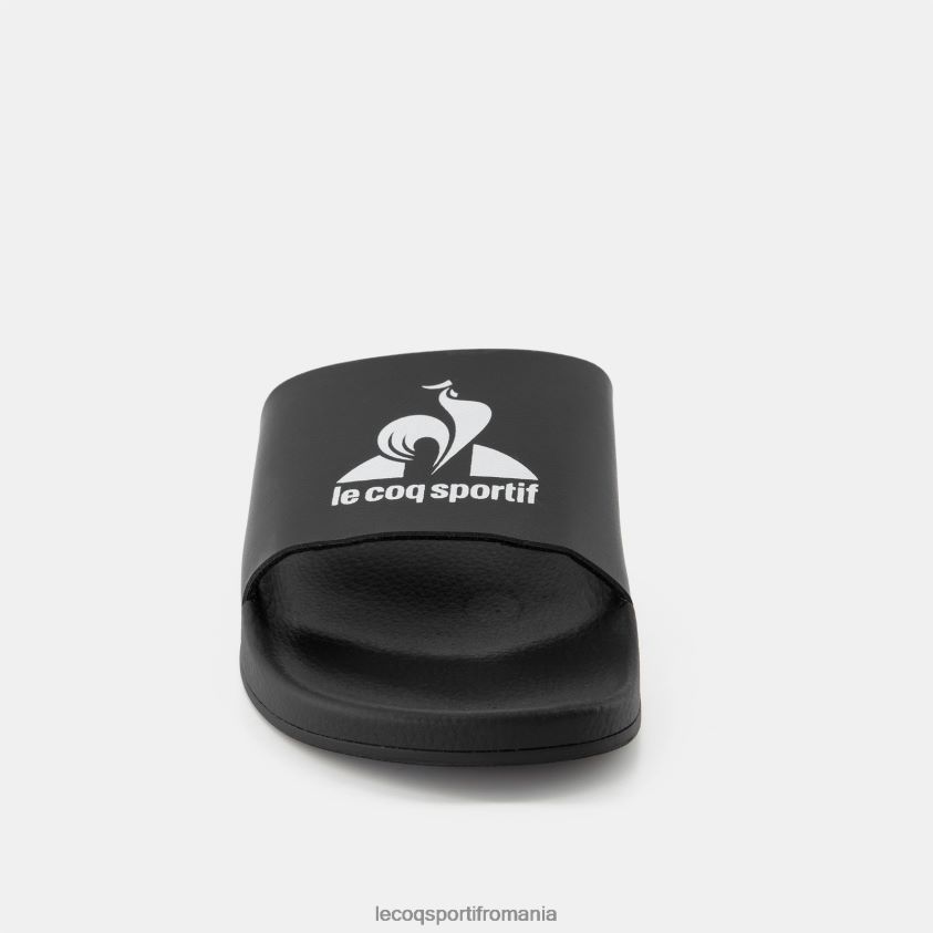 bărbați diapozitive fabricate în Franța negru 4L4FJF251 Le Coq Sportif pantofi