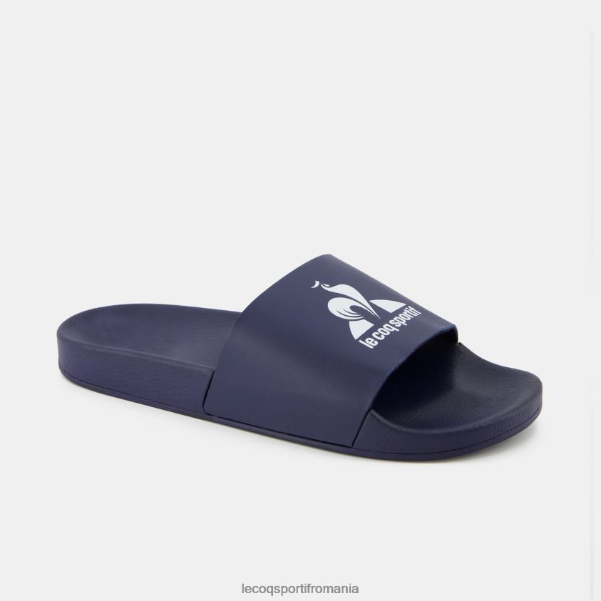 bărbați diapozitive realizate în albastru france 4L4FJF253 Le Coq Sportif pantofi