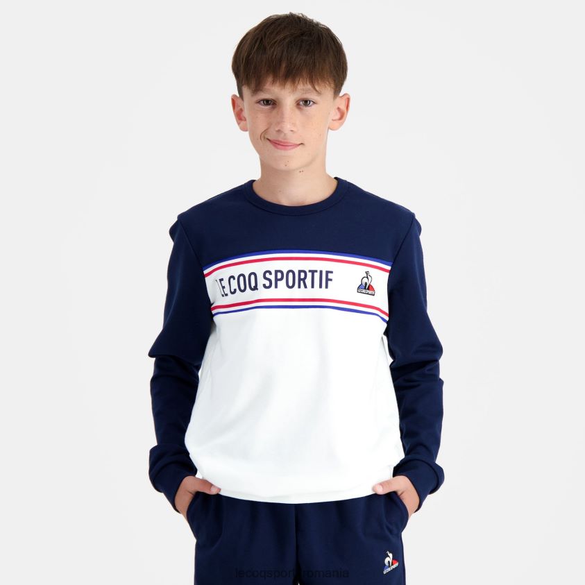 copii hanorac albastru 4L4FJF654 Le Coq Sportif îmbrăcăminte