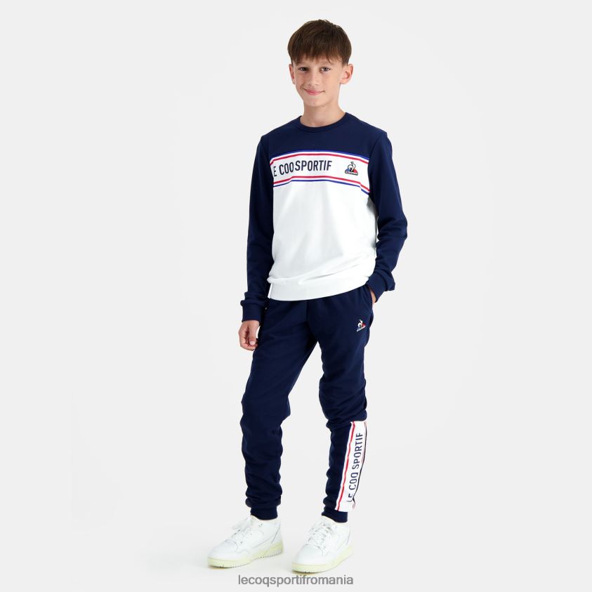 copii hanorac albastru 4L4FJF654 Le Coq Sportif îmbrăcăminte