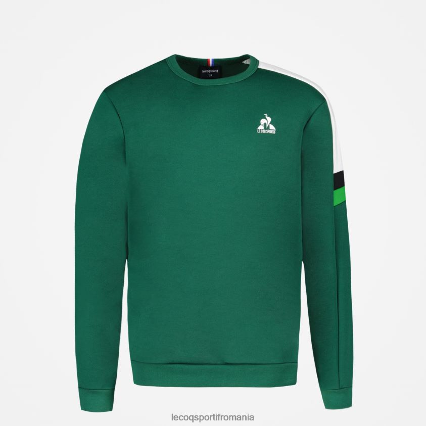 copii hanorac verde 4L4FJF392 Le Coq Sportif îmbrăcăminte