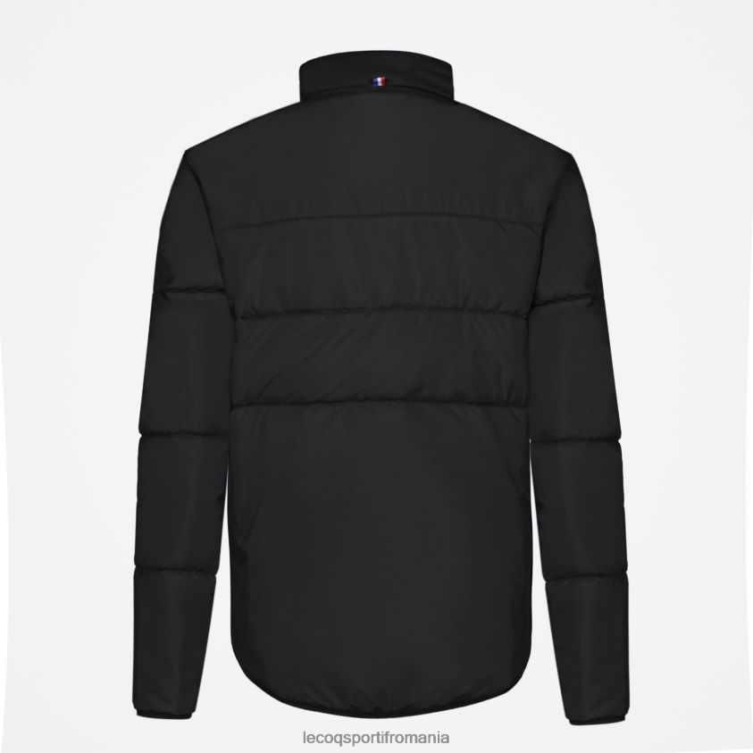 copii jacheta neagra 4L4FJF657 Le Coq Sportif îmbrăcăminte