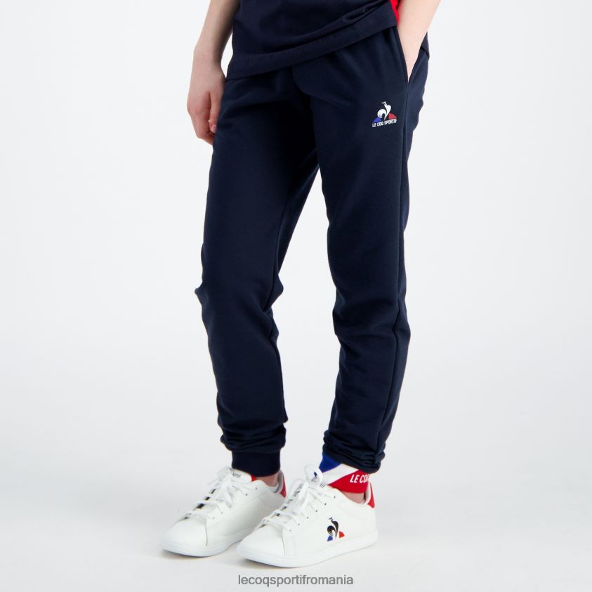 copii pantaloni albastri 4L4FJF404 Le Coq Sportif îmbrăcăminte