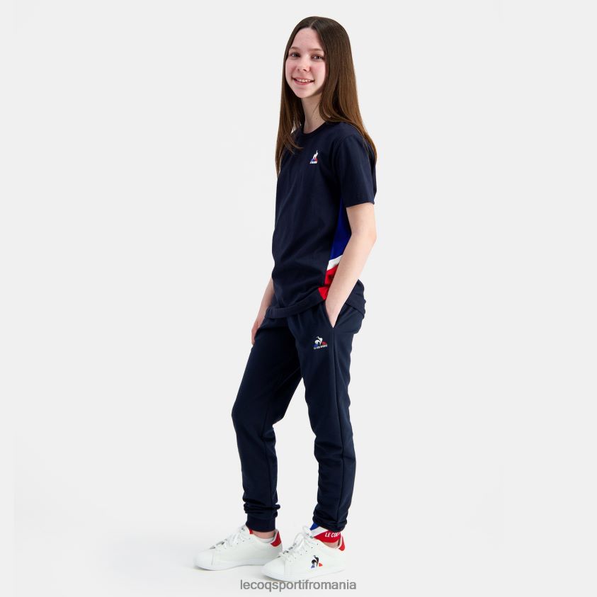 copii pantaloni albastri 4L4FJF404 Le Coq Sportif îmbrăcăminte