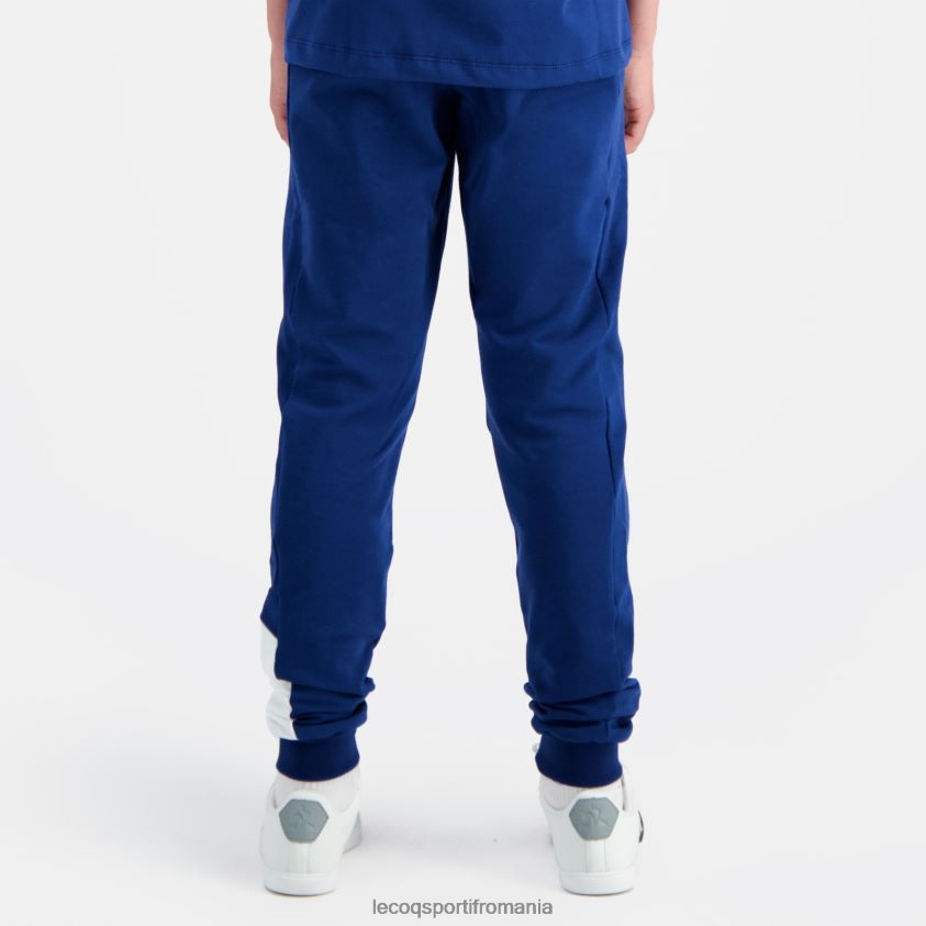 copii pantaloni albastri 4L4FJF412 Le Coq Sportif îmbrăcăminte