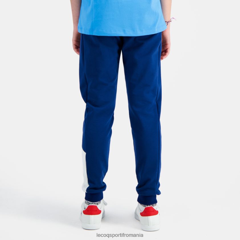 copii pantaloni albastri 4L4FJF412 Le Coq Sportif îmbrăcăminte