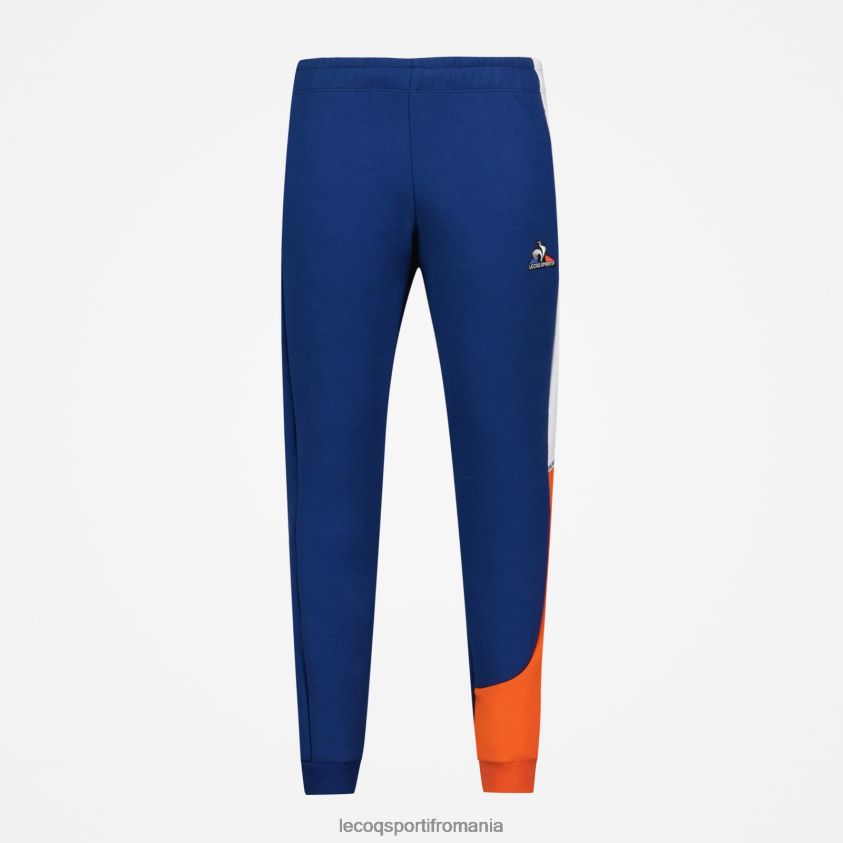 copii pantaloni albastri 4L4FJF647 Le Coq Sportif îmbrăcăminte