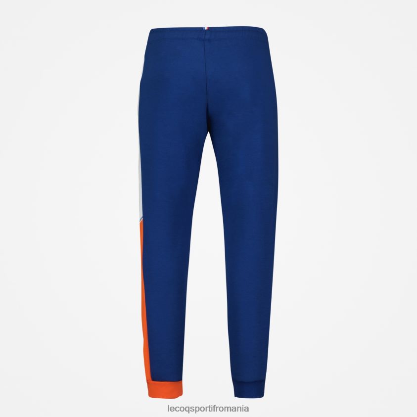 copii pantaloni albastri 4L4FJF647 Le Coq Sportif îmbrăcăminte