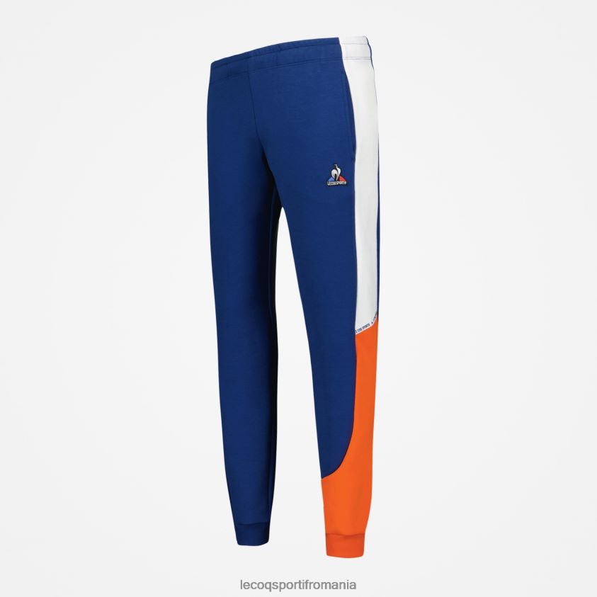 copii pantaloni albastri 4L4FJF647 Le Coq Sportif îmbrăcăminte