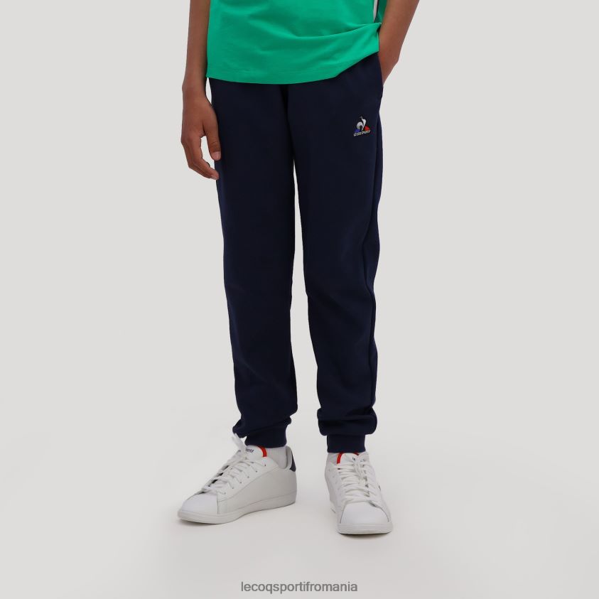 copii pantaloni albastri 4L4FJF663 Le Coq Sportif îmbrăcăminte