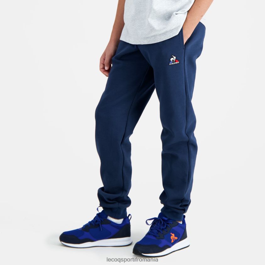 copii pantaloni albastri 4L4FJF666 Le Coq Sportif îmbrăcăminte