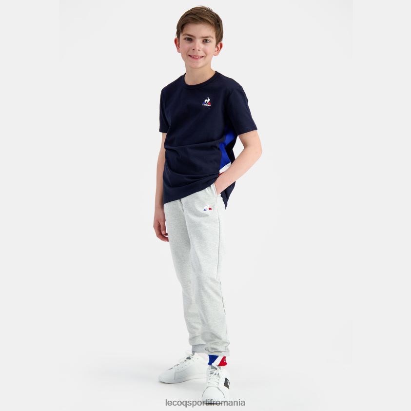 copii pantaloni gri 4L4FJF403 Le Coq Sportif îmbrăcăminte
