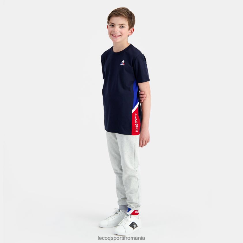 copii pantaloni gri 4L4FJF403 Le Coq Sportif îmbrăcăminte