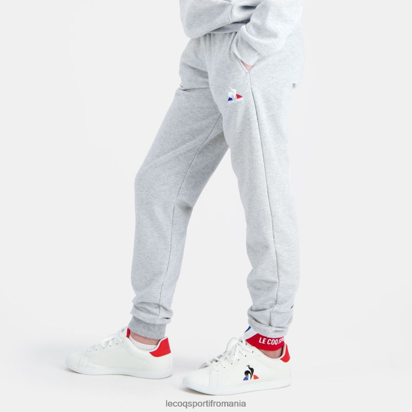 copii pantaloni gri 4L4FJF403 Le Coq Sportif îmbrăcăminte