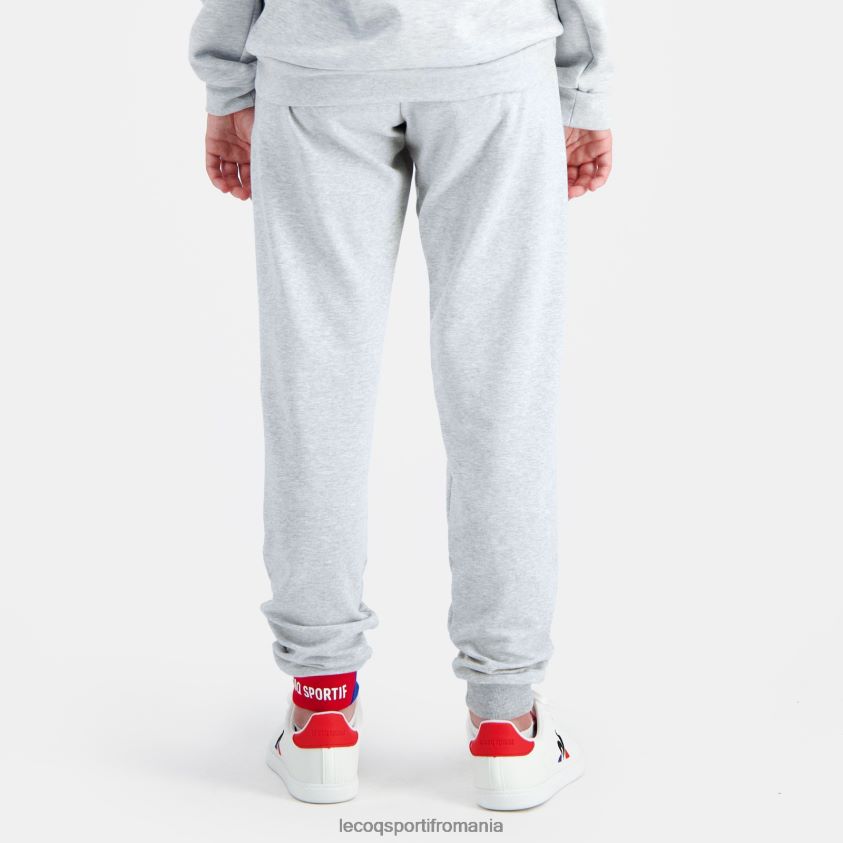 copii pantaloni gri 4L4FJF403 Le Coq Sportif îmbrăcăminte