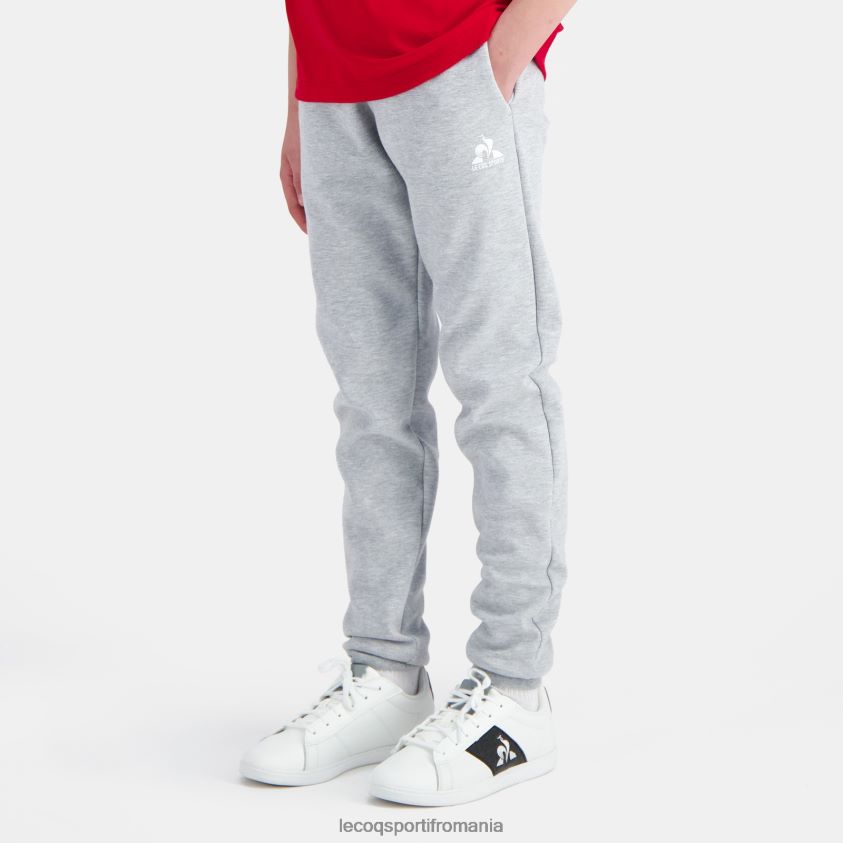 copii pantaloni gri 4L4FJF408 Le Coq Sportif îmbrăcăminte
