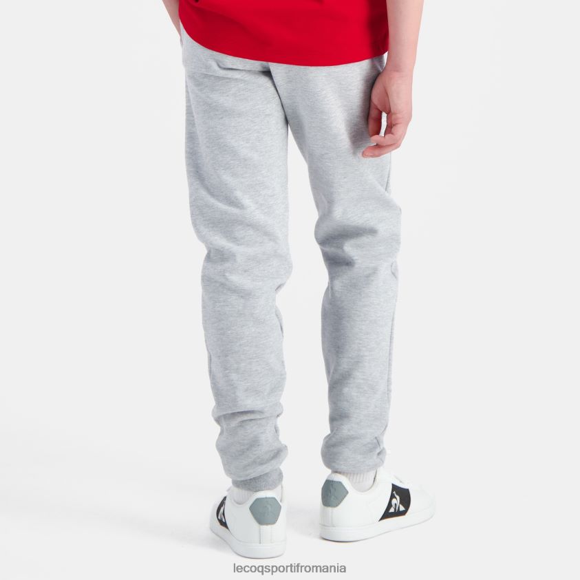 copii pantaloni gri 4L4FJF408 Le Coq Sportif îmbrăcăminte