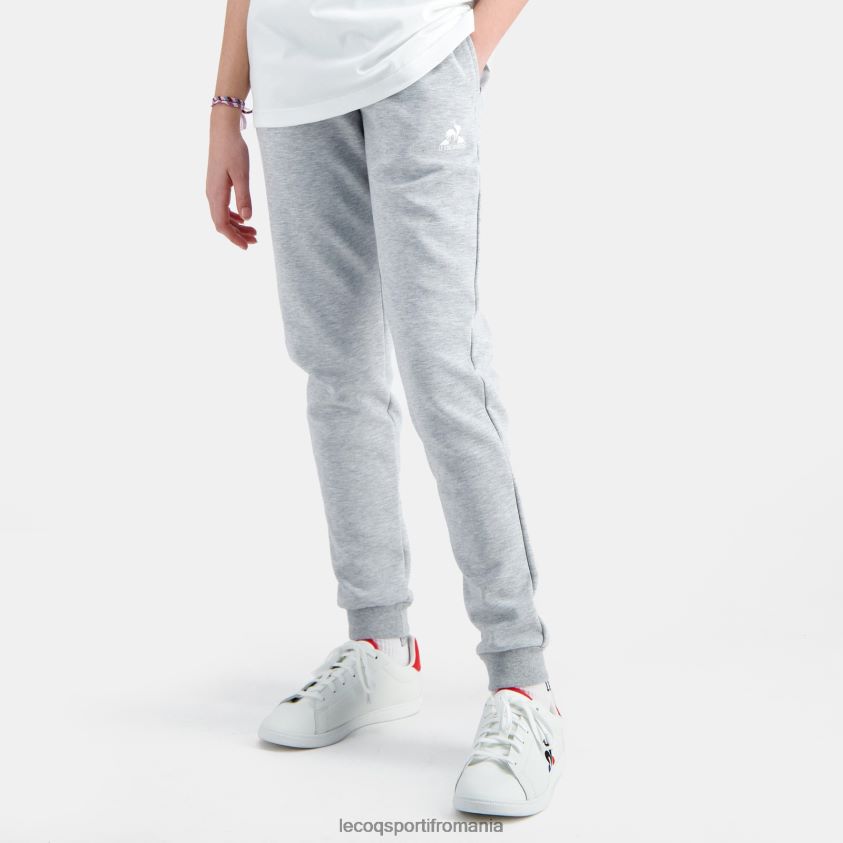 copii pantaloni gri 4L4FJF408 Le Coq Sportif îmbrăcăminte