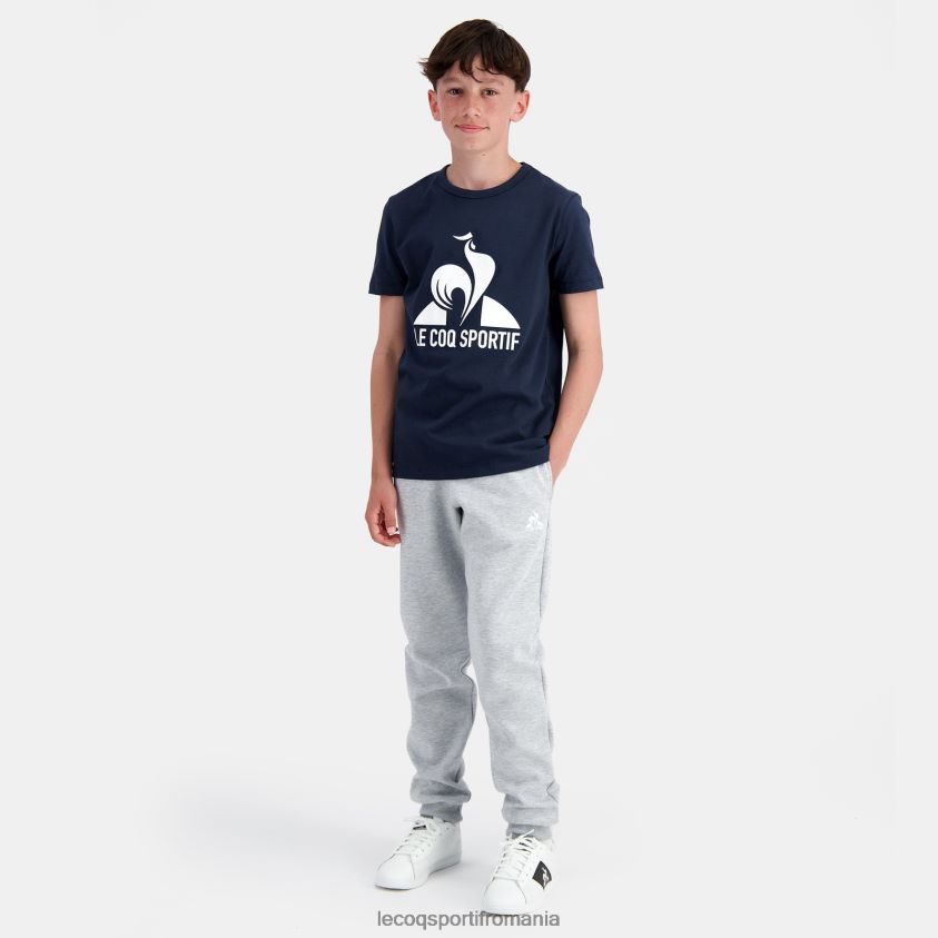 copii pantaloni gri 4L4FJF410 Le Coq Sportif îmbrăcăminte
