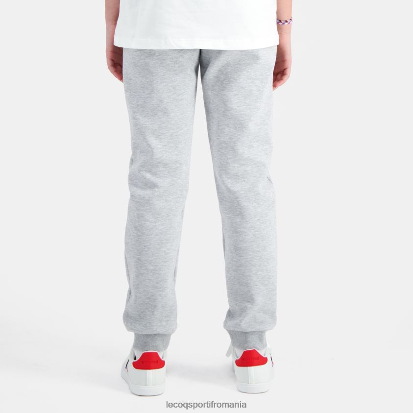 copii pantaloni gri 4L4FJF410 Le Coq Sportif îmbrăcăminte