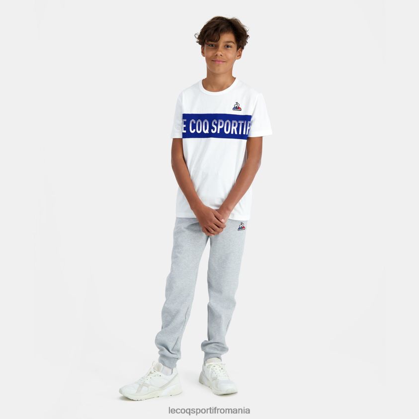 copii pantaloni gri 4L4FJF665 Le Coq Sportif îmbrăcăminte