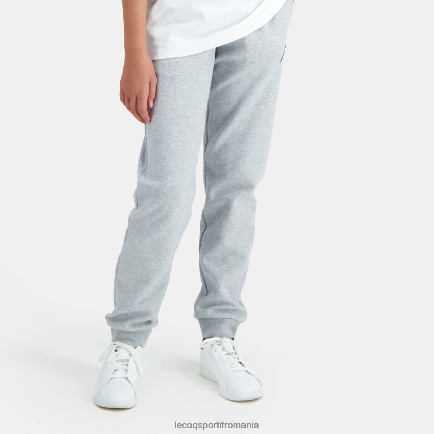 copii pantaloni gri 4L4FJF665 Le Coq Sportif îmbrăcăminte