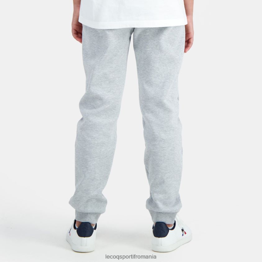 copii pantaloni gri 4L4FJF665 Le Coq Sportif îmbrăcăminte