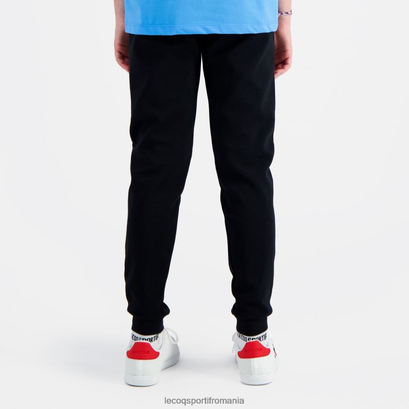 copii pantaloni negri 4L4FJF409 Le Coq Sportif îmbrăcăminte