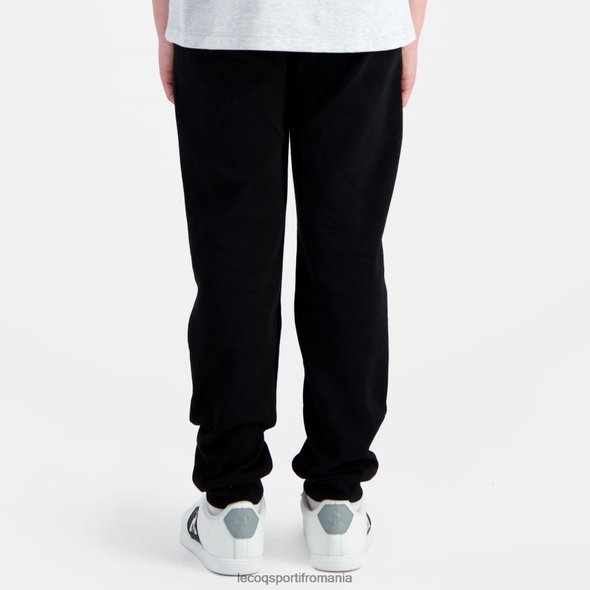 copii pantaloni negri 4L4FJF409 Le Coq Sportif îmbrăcăminte
