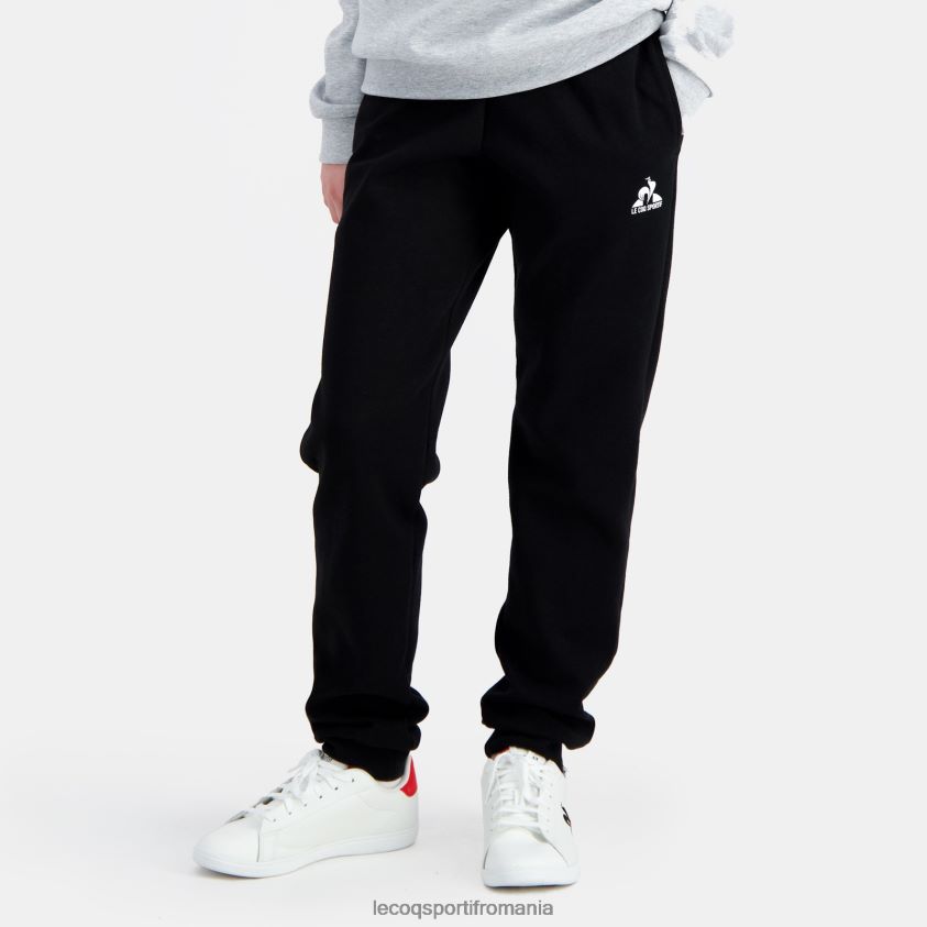 copii pantaloni negri 4L4FJF411 Le Coq Sportif îmbrăcăminte