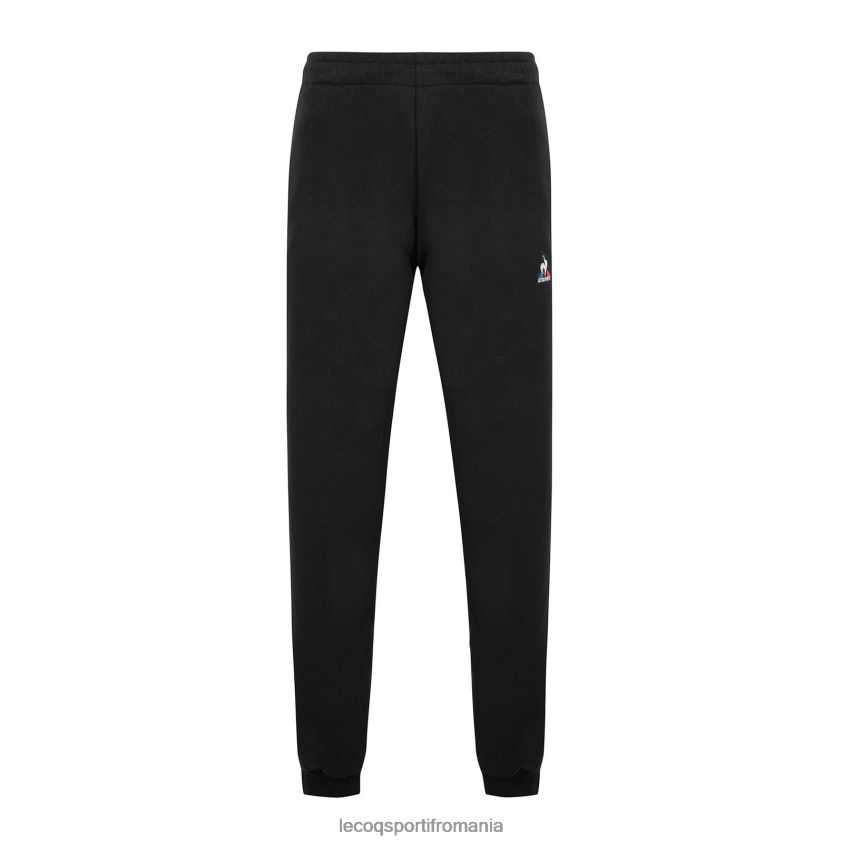 copii pantaloni negri 4L4FJF664 Le Coq Sportif îmbrăcăminte