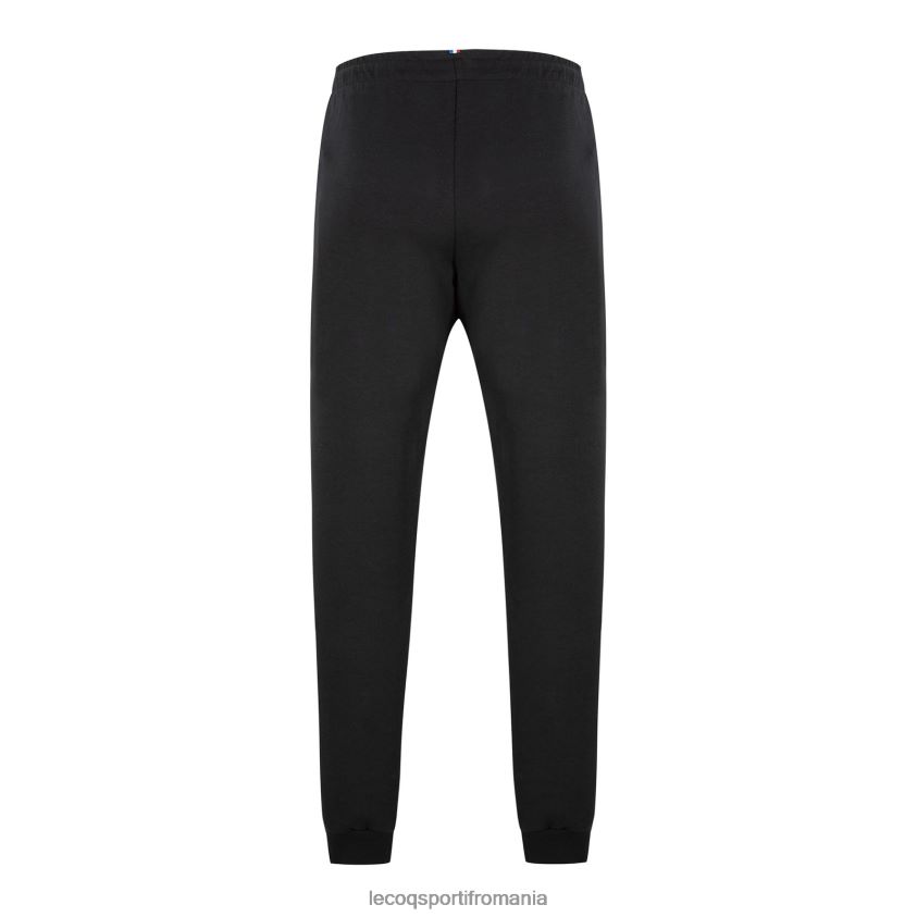 copii pantaloni negri 4L4FJF664 Le Coq Sportif îmbrăcăminte