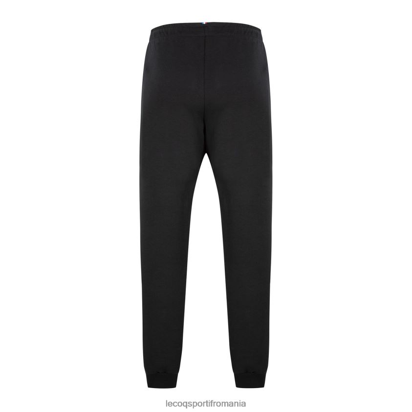 copii pantaloni negri 4L4FJF667 Le Coq Sportif îmbrăcăminte